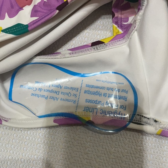 Kate spade floral draped molded cups one-piece - Picture 8 of 8